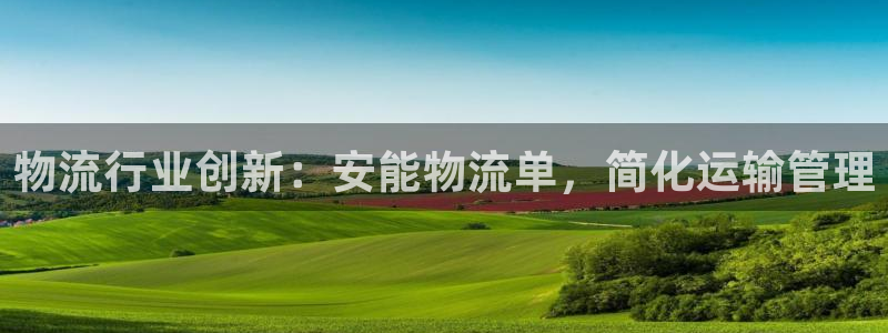 28圈软件：物流行业创新：安能物流单