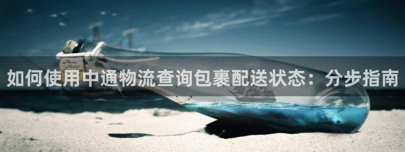 28圈注册与教程：如何使用中通物流查